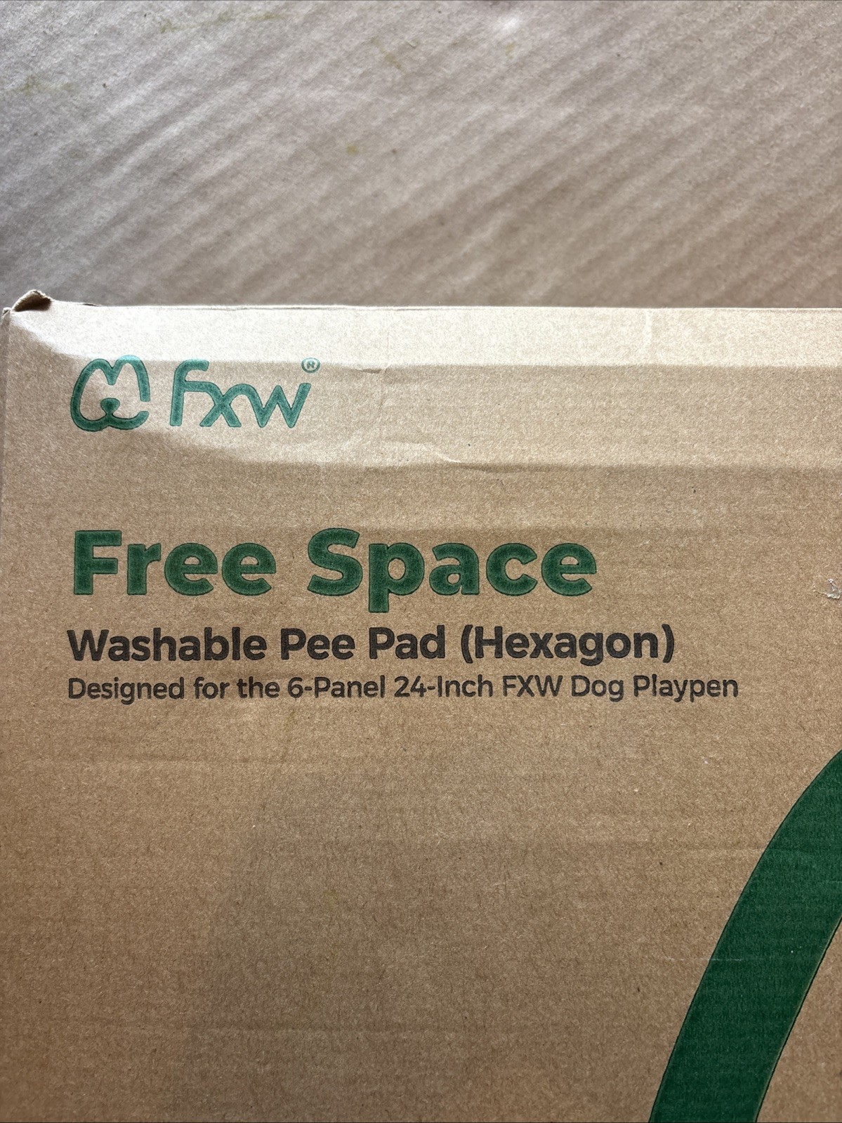 FXW Washable Pee Pads for Dogs, Absorbent, for FXW 24inch 6 Panels Playpen