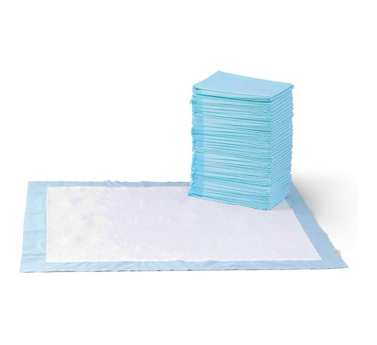 Dog and Puppy Pee Pads with Leak-Proof Quick-dry Giant 27.5 X 44 inches pack 60