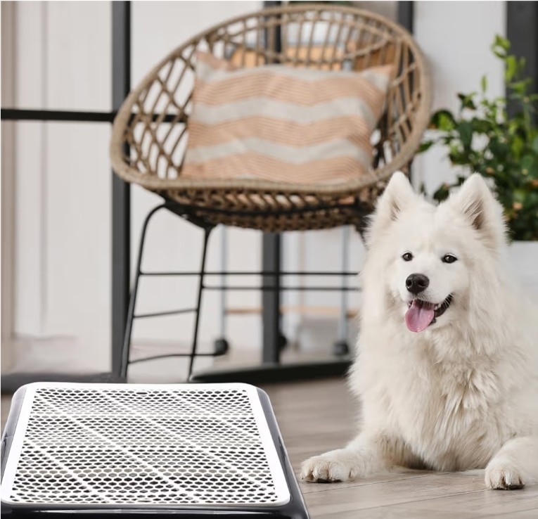 Mifoci Dog Pee Pad Holder Potty Tray Portable Dog Litter Box Toilet Training for