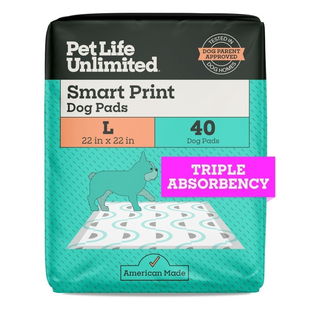 Dog Pads Large 22″x22″ 40ct W/ Leak-Proof & Quick Absorb For Puppy Training