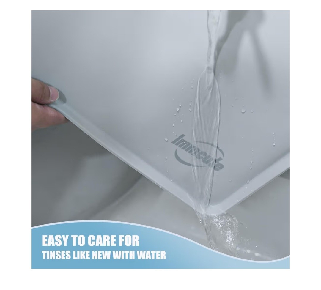 Immcute Training Pad Tray Reusable Washable High Edges Clips Hold Pads 24×24