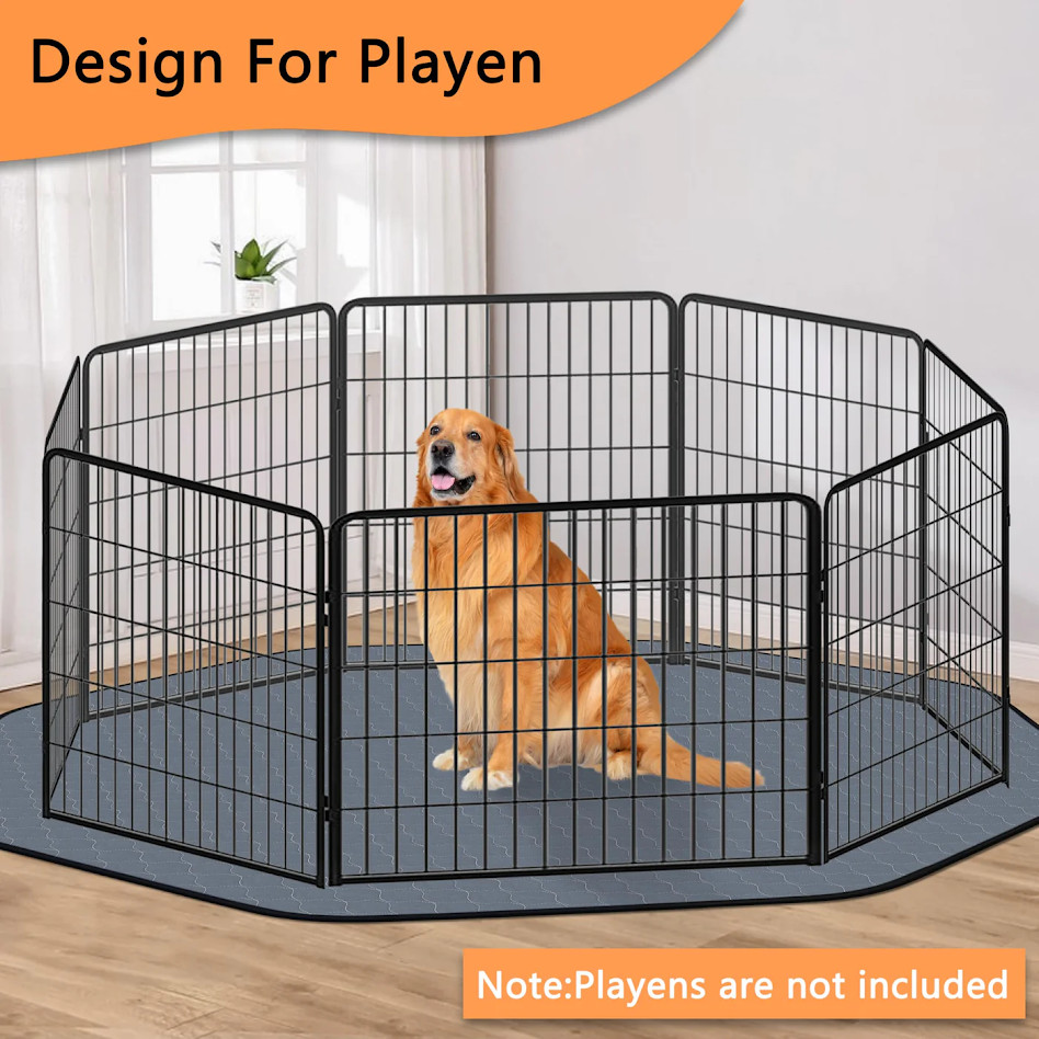 Washable Dog Pee Pads Octagon 83″ 2 Pack for 24″ 8-Panel Playpen