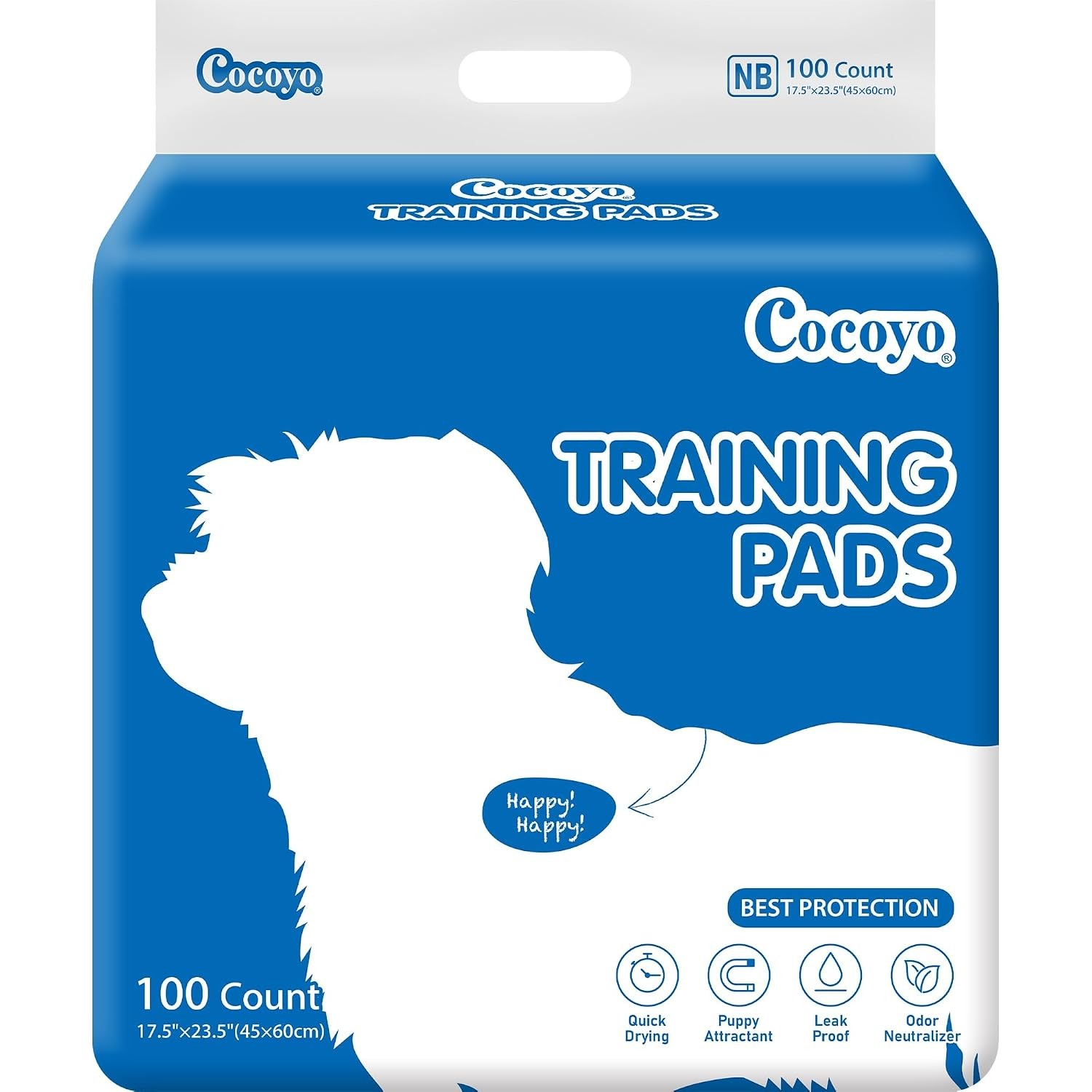 COCOYO Best Value Dog Training Pads | Dog Pee Pads | Super Absorbent Puppy Pads