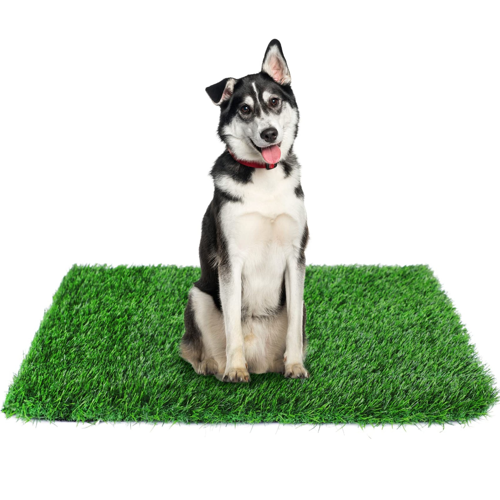 34 x 23 Inch Artificial Grass Pee Pad for Dogs Indoor Outdoor Potty Mat