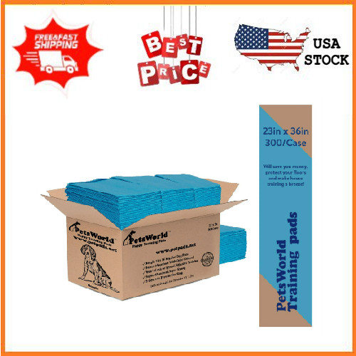 Economy Value Puppy Training & Potty Pads (23×36 inch) 300 Count