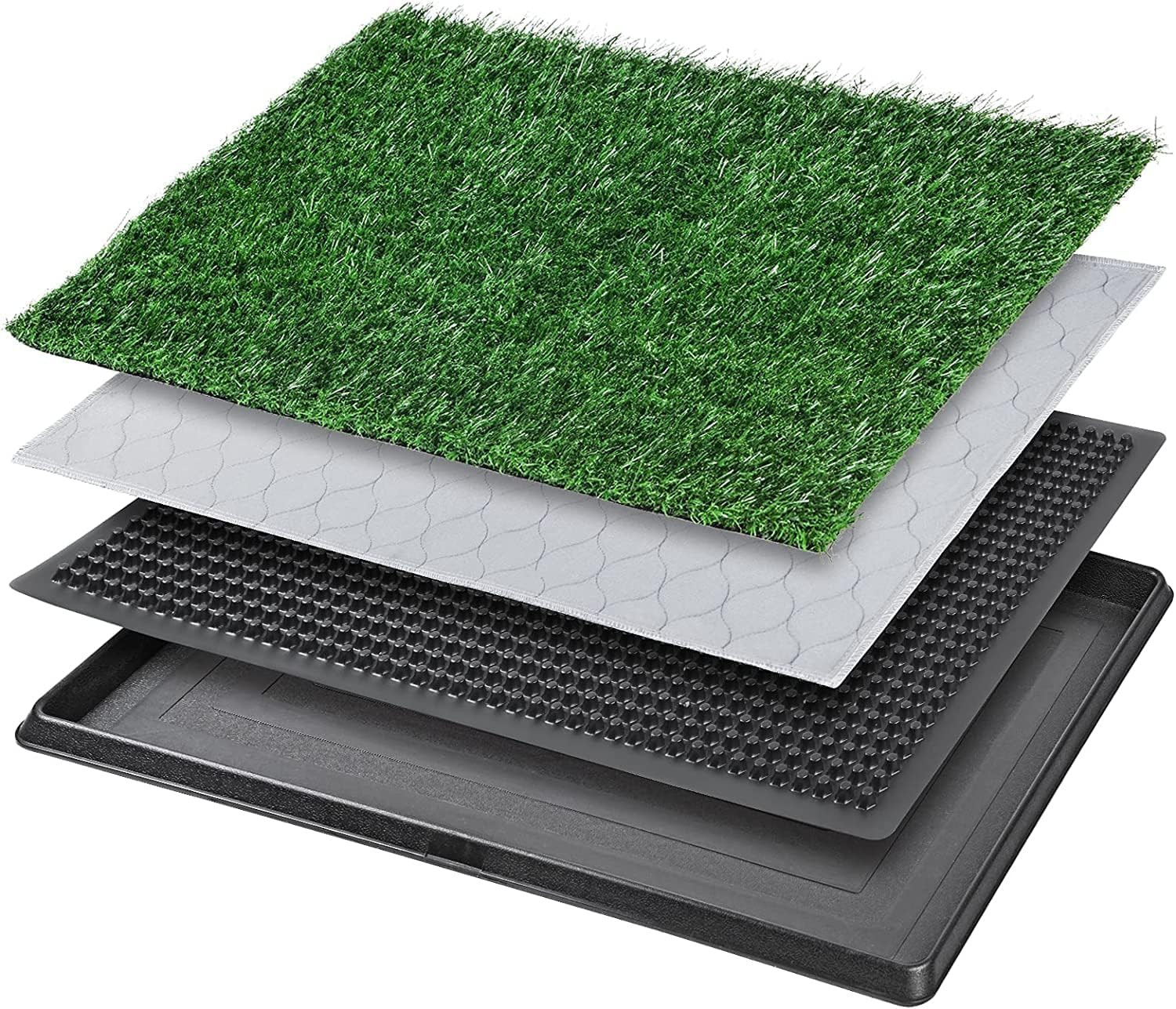 Dog Grass Pet Loo Indoor/Outdoor Portable Potty, Dog Litter Box, Artificial Gras