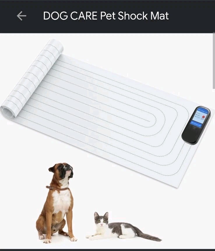 DOG CARE Pet Training Mat for Cats Dogs 60 x 12 Inches, 3 Training Modes TM01-1