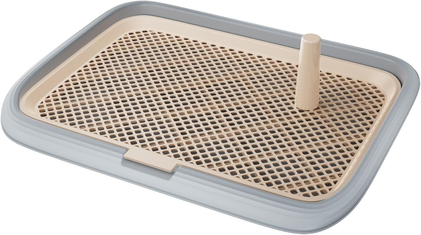 Dog Potty Tray, 23.6″X17.68″ Indoor Pet Pee Pad Holder,Puppy Training Holder,Bat