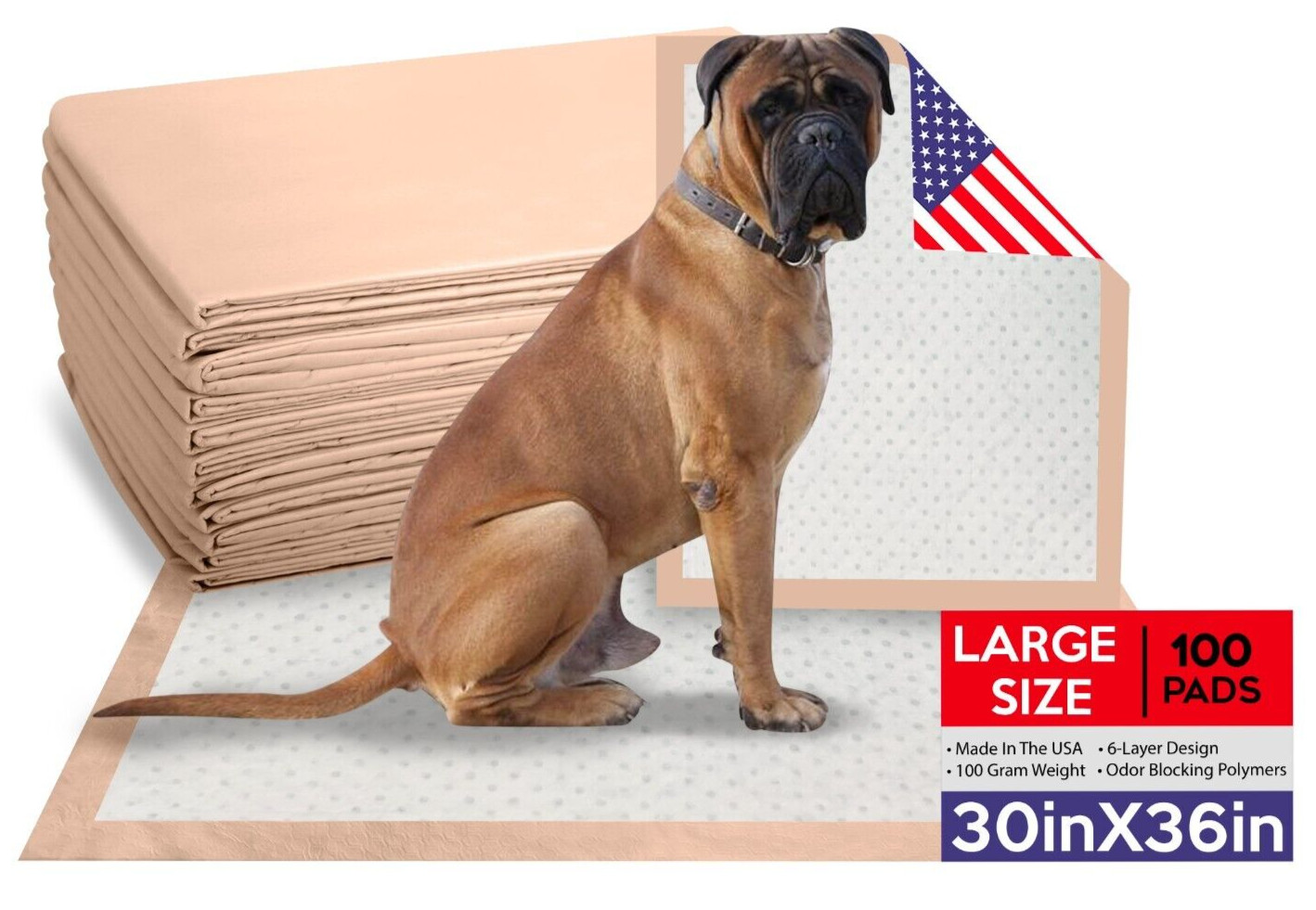 25 SUPER MAX ABSORBENCY 30×36 EXTRA LARGE Dog Puppy Training Wee Wee Pee Pads