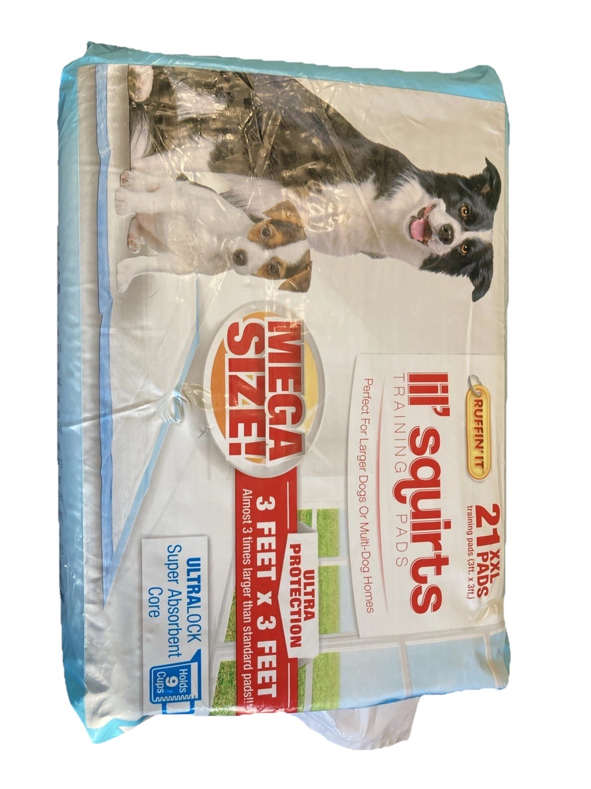 Lil’ Squirts Mega Size Training Pads, XXL, 21 count WMPMP