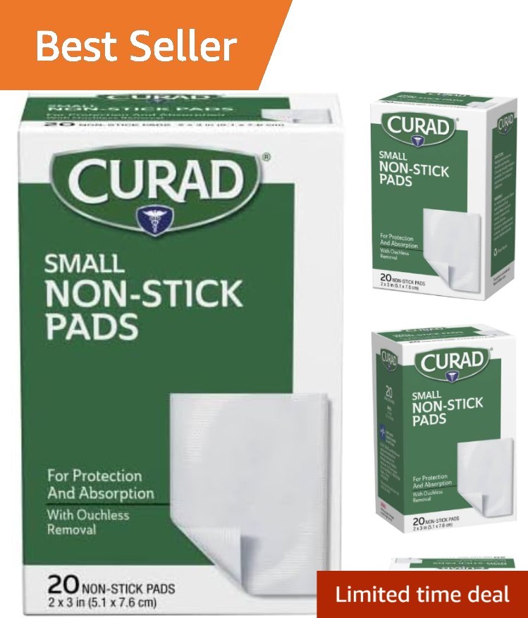Versatile 20 Count Non-Stick Pads | 2 x 3 Inch – Perfect for Everyday Injuries
