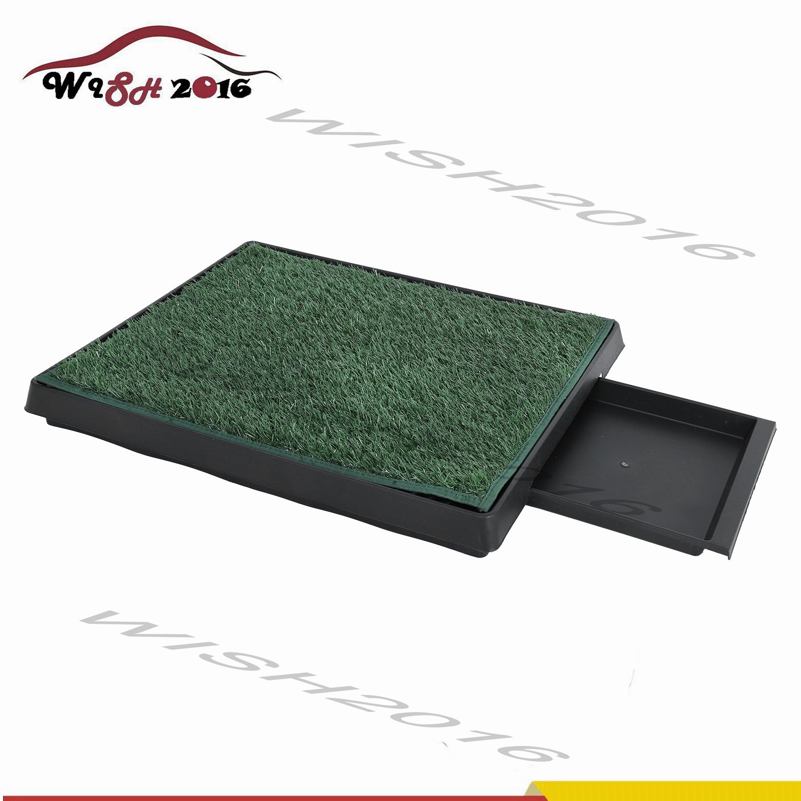 Puppy Dog Pet Potty Training Pee Pad Mat Tray Grass House Toilet W/tray Indoor