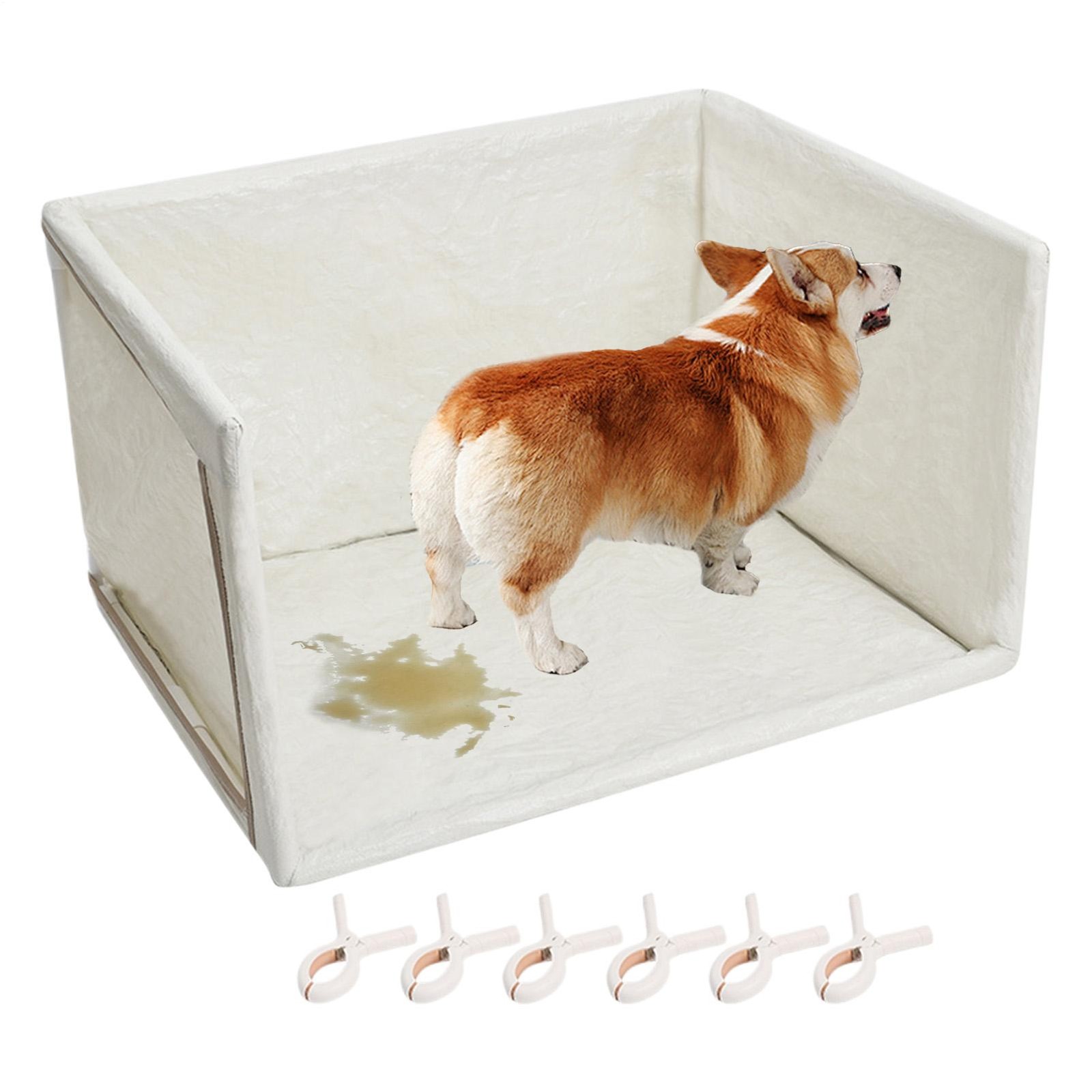 Dog Potty Tray Portable Detachable Waterproof Outdoor Potty Training