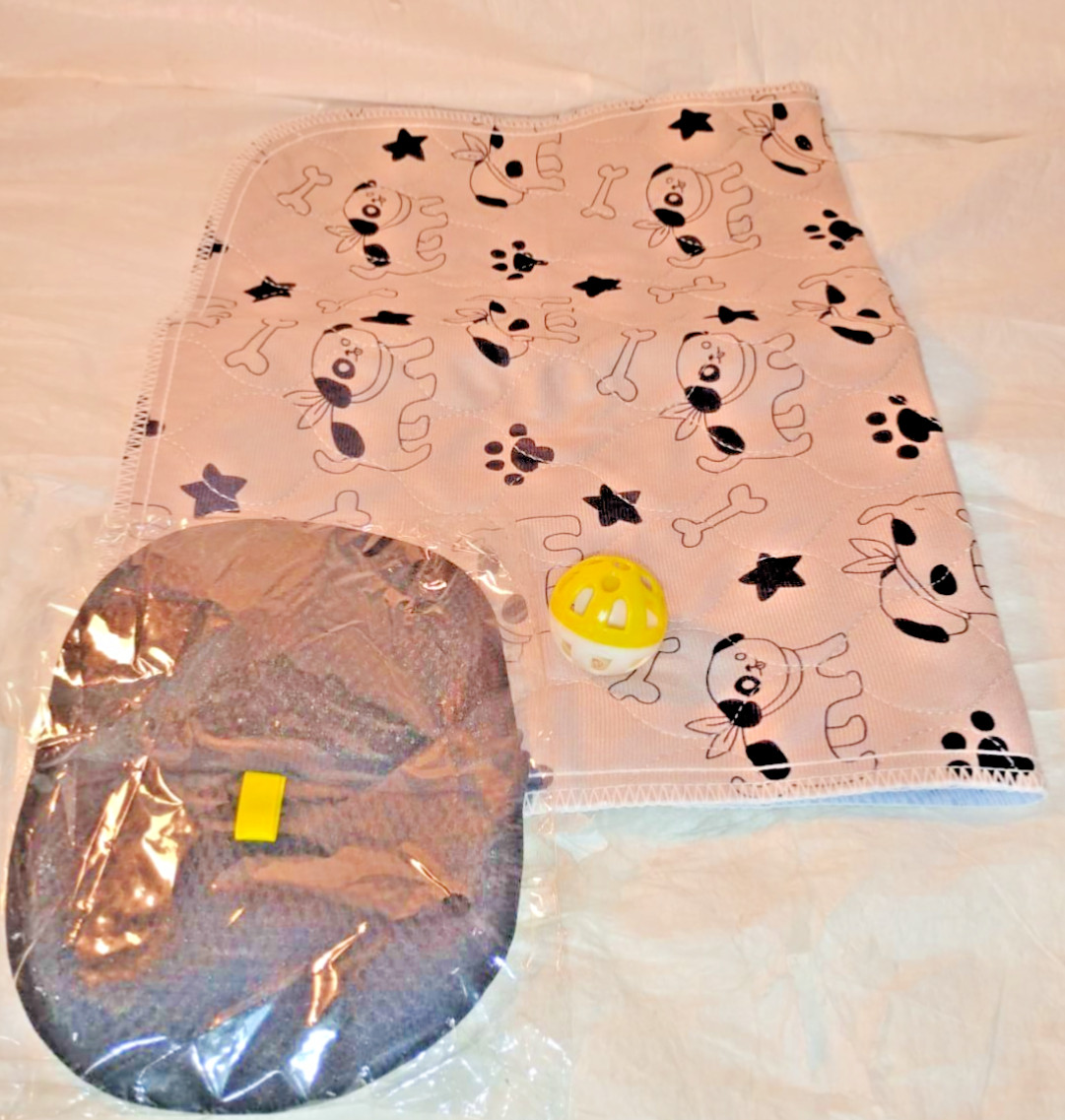 Shanrya Dog Urine Mat, Waterproof Puppy Dog Pee Bed Reusable Pads Potty Training