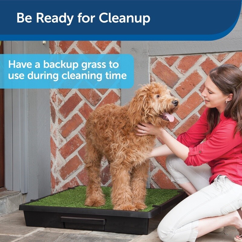 Replacement Grass Mat Pet Loo Dog Toilet Easy Clean Quick Drain Medium New