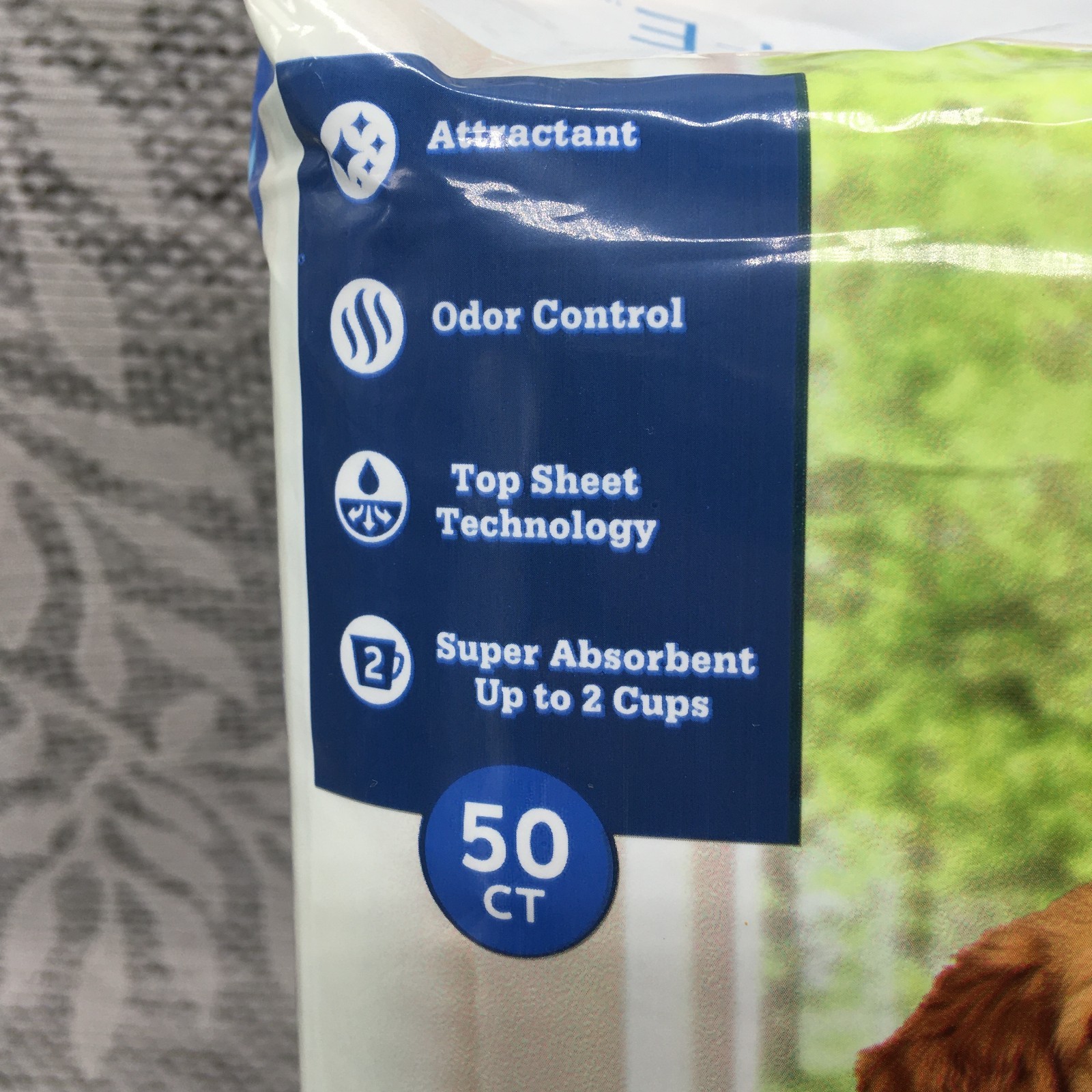 Large Super-Absorbent Dog Training Pads Odor Control Pet Supplies 50 Count