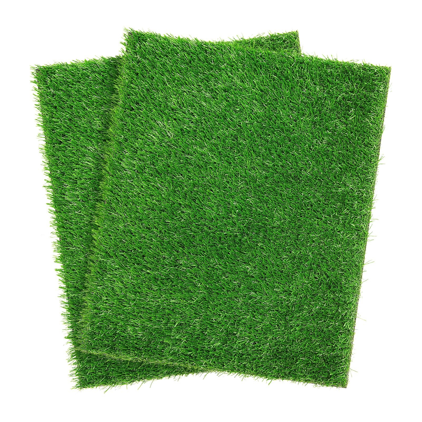 2 Pack Artificial Dog Grass Pee Pad 26″ x 17″, Indoor Potty Training Turf