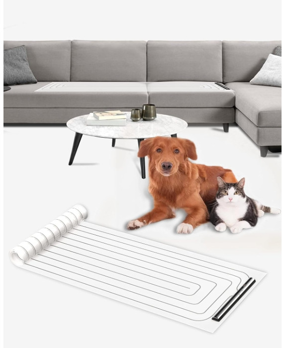 48″ X17″ Electronic Pet Scat Shock Mat Pet Training Mat for Dogs and Cats Indoor