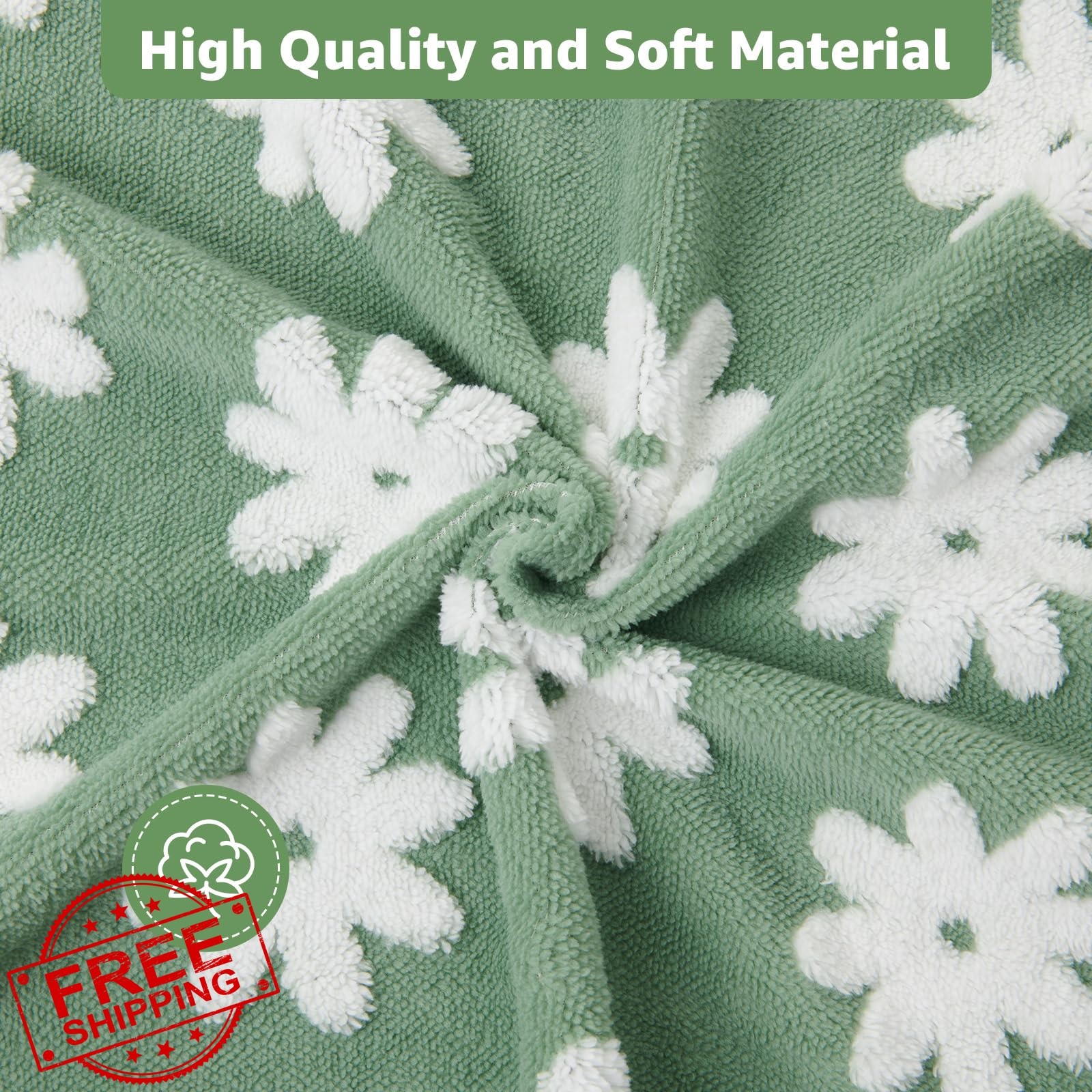 LOOBANI 36″x72″ 2 Pack Green Daisy Puppy Pads