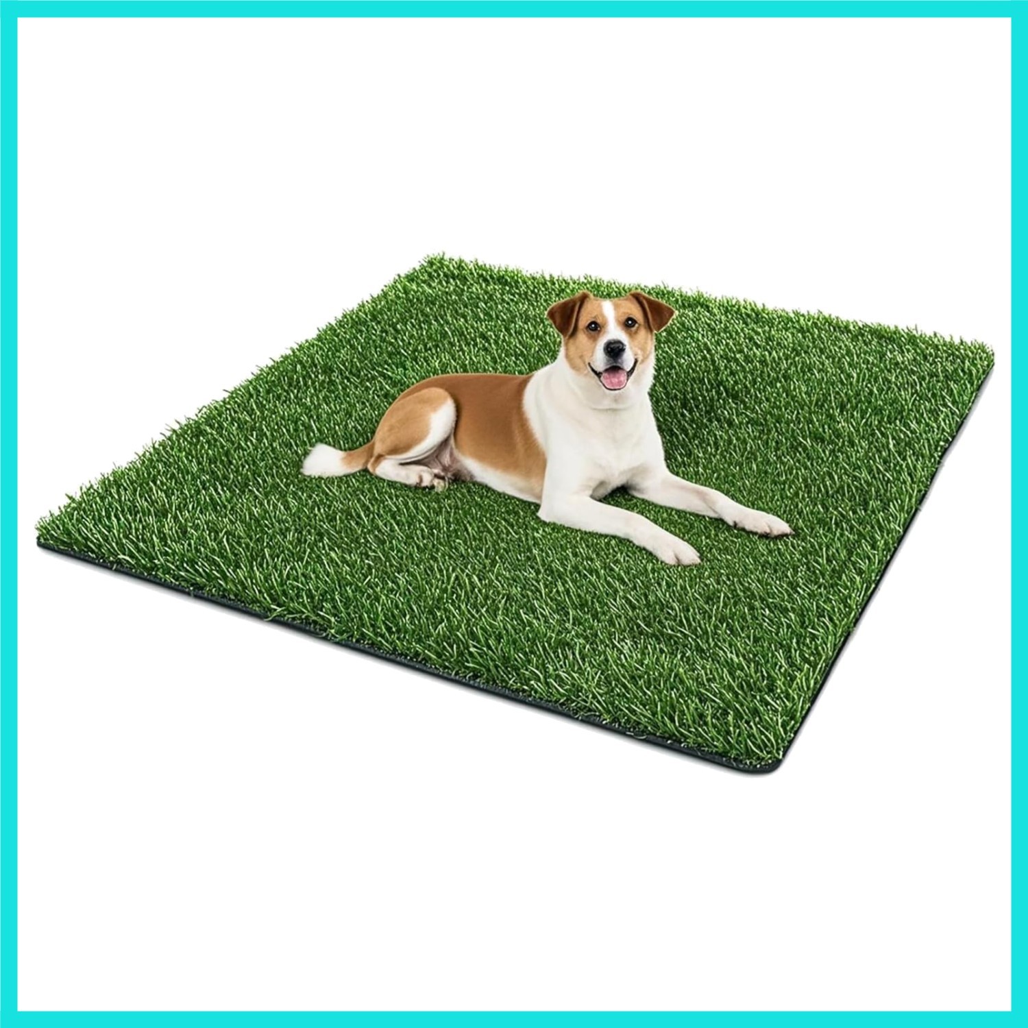 Dog Grass Pad,50.1×30.5In Fake Grass for Dogs,Artificial Grass Pee Pad for Pu…