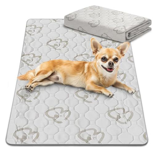 Washable Pee Pads for Dogs, Puppy Pads with Super Absorbent Rectangle, 1 Pack