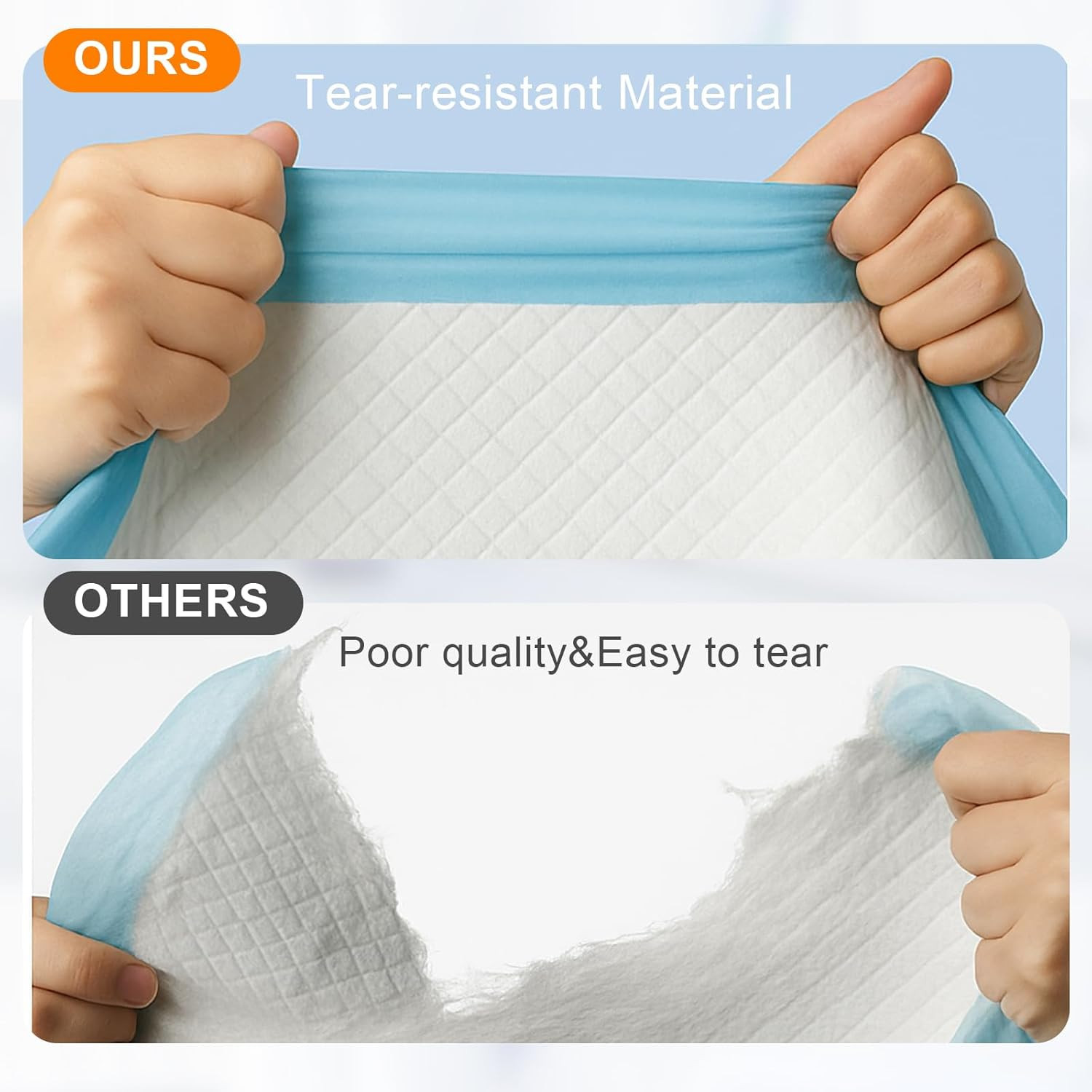 Puppy Pee Pads for Dogs 51″X36″ 40 Count, Extra Large Dog Pee Pads, XXXXL Leak-P