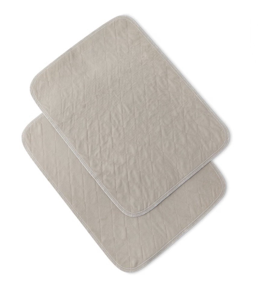 Amazon Basics Washable Puppy Pads, Non-Slip Leak-Proof 24” x18” Taupe 4 Pads