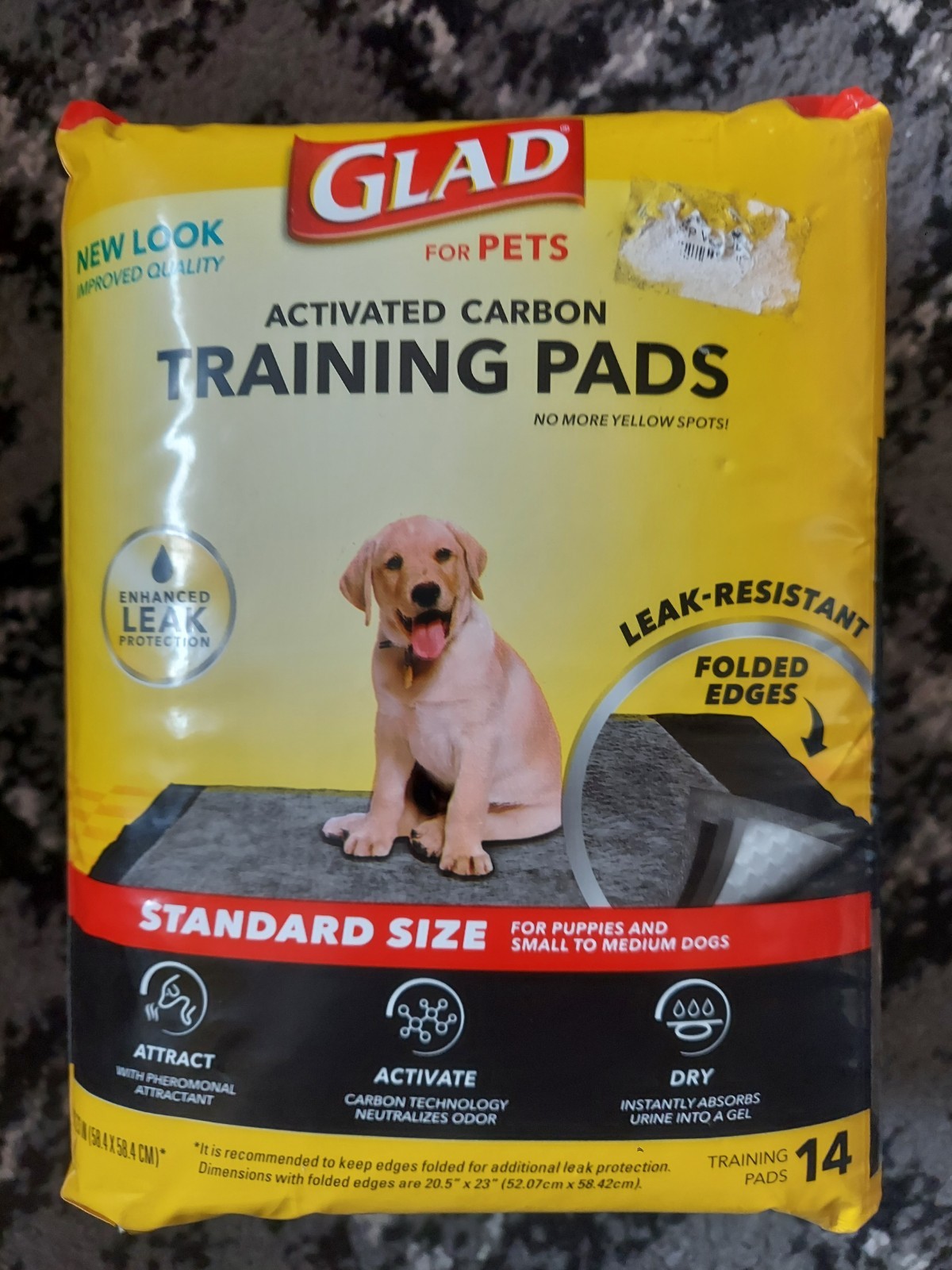 2PC 14ct Dog Training Pad Crate Pad 23″ X 23″ – Super Absorbent 28 Pads Total FS