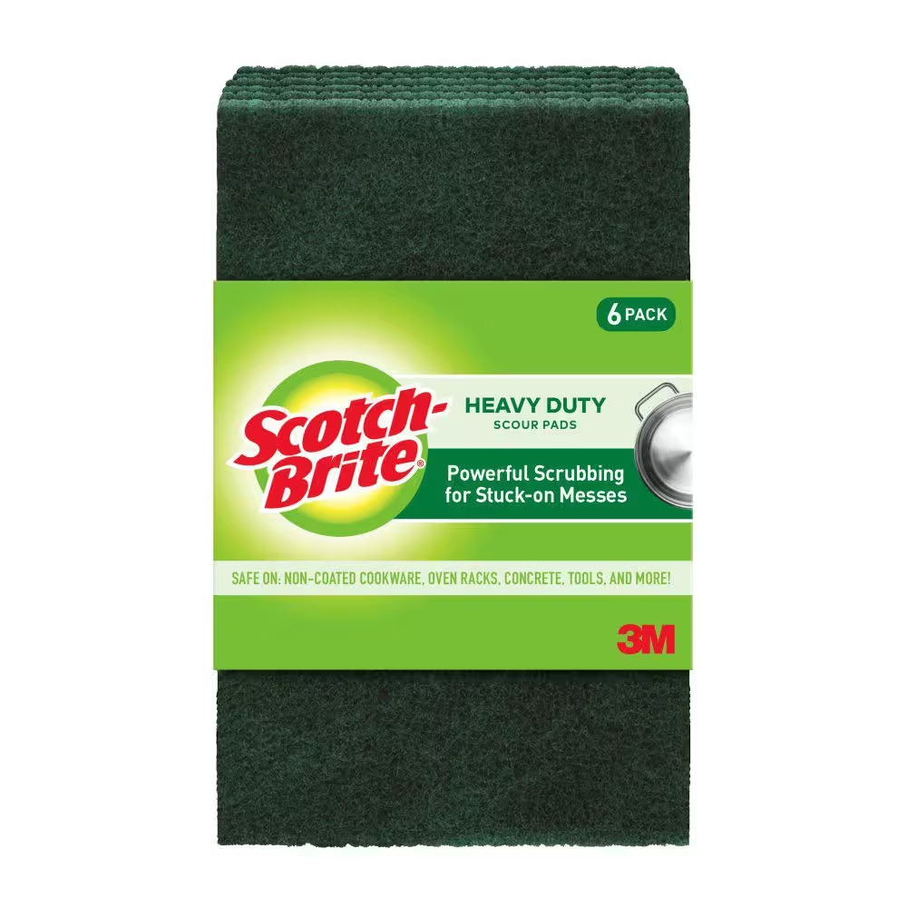 Heavy-Duty Scour Pad (12-Count)