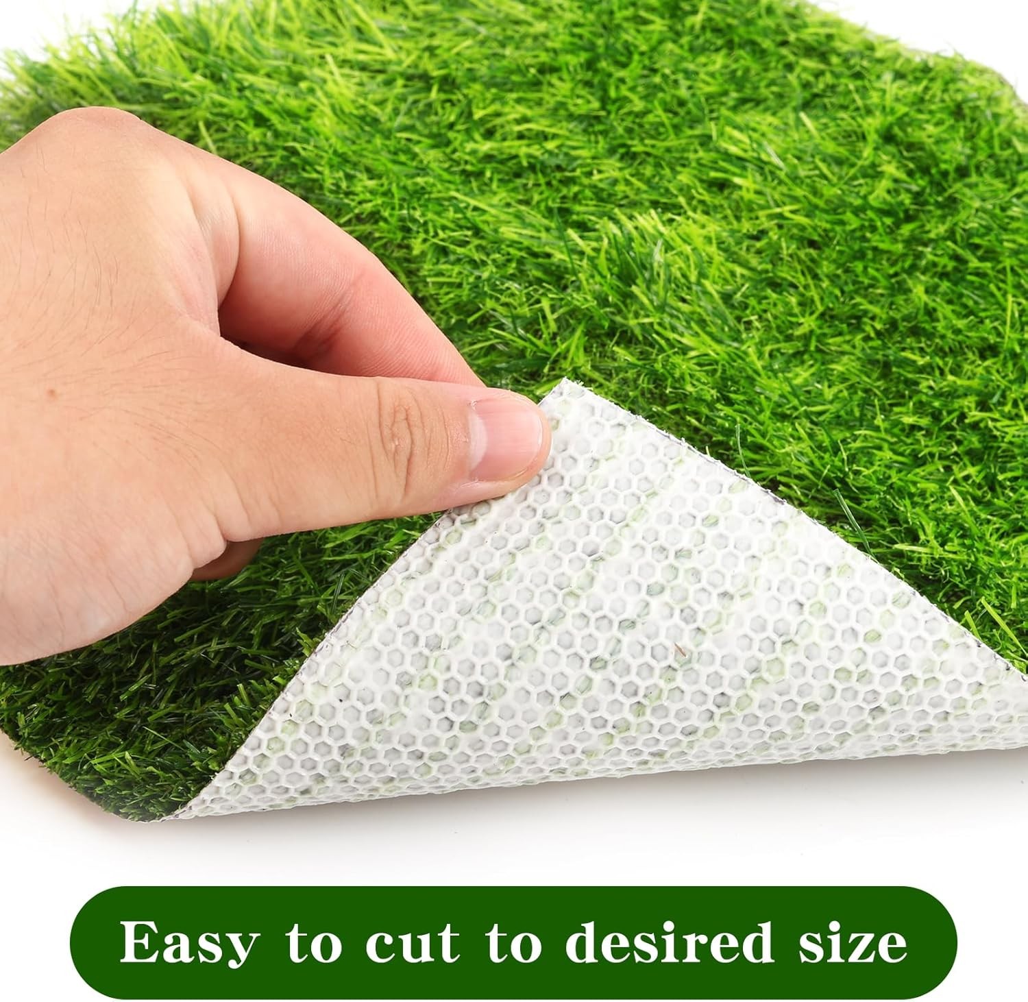 Chicken Nesting Pads Set 12×12″-Washable Artificial Grass Nesting Pads-for