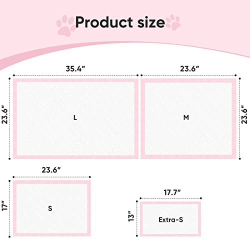Super-Absorbent Leak-Proof Dog and Puppy Pet Training Pad, 13″ x 18″ – 100 PCS