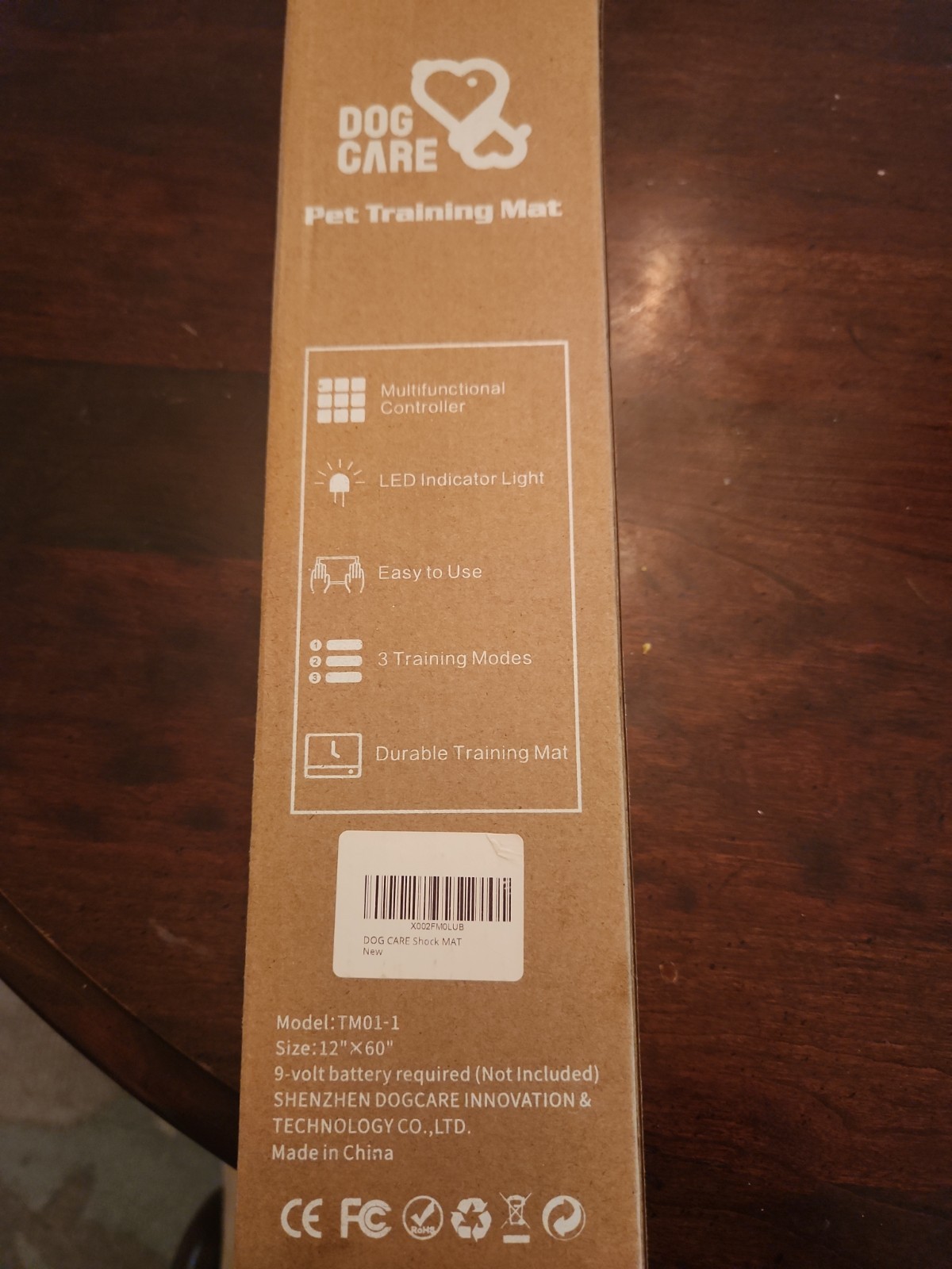 Pet Training Mat 60 x 12 Electronic Repellent 3 Modes 5 Levels
