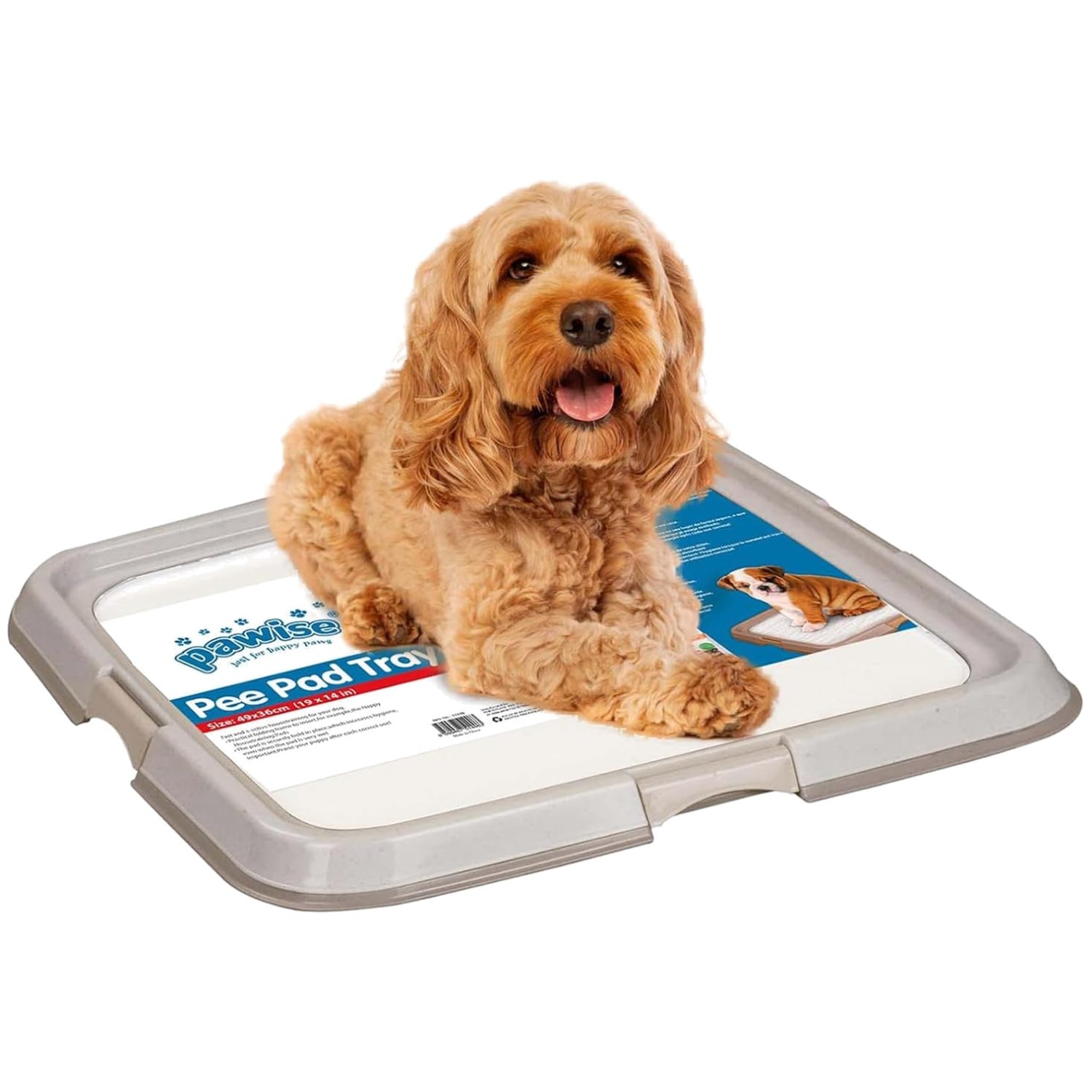 Easy-to-Use Puppy Pad Holder Tray – Compact Design