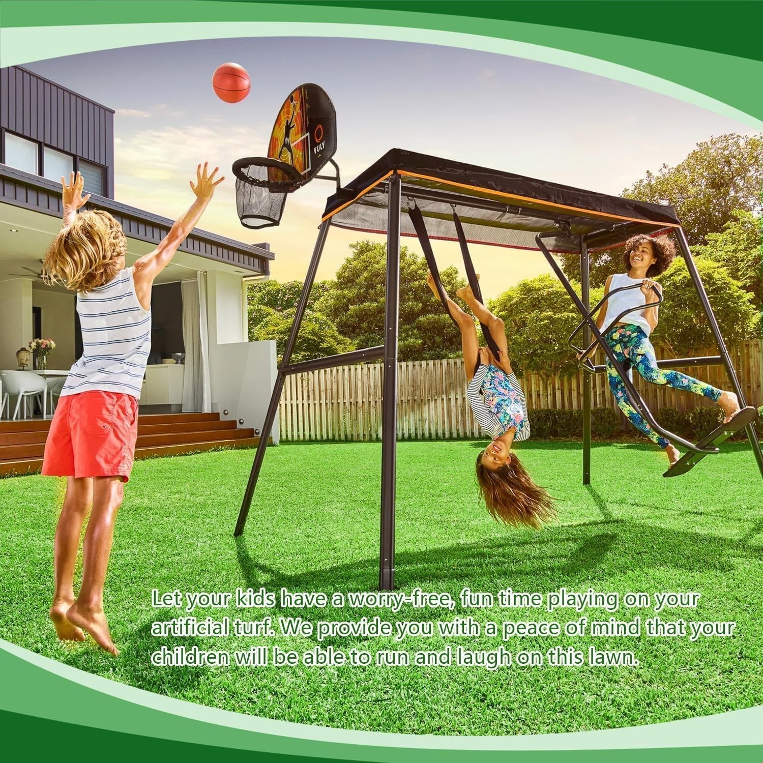 High-Quality Artificial Grass Turf for Dog Potty Training – 118.1×39.4 inches