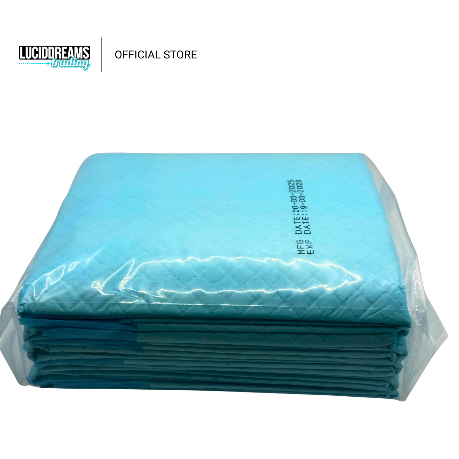 6pcs Pet Dog Puppy Training Pee Pads, Absorbent Layer Underpads Size M, 18×24