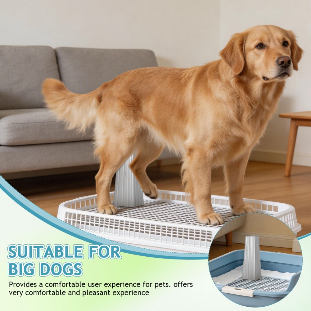Dog Pad Tray Holder for Dogs Peeing Urine Column Potty Station