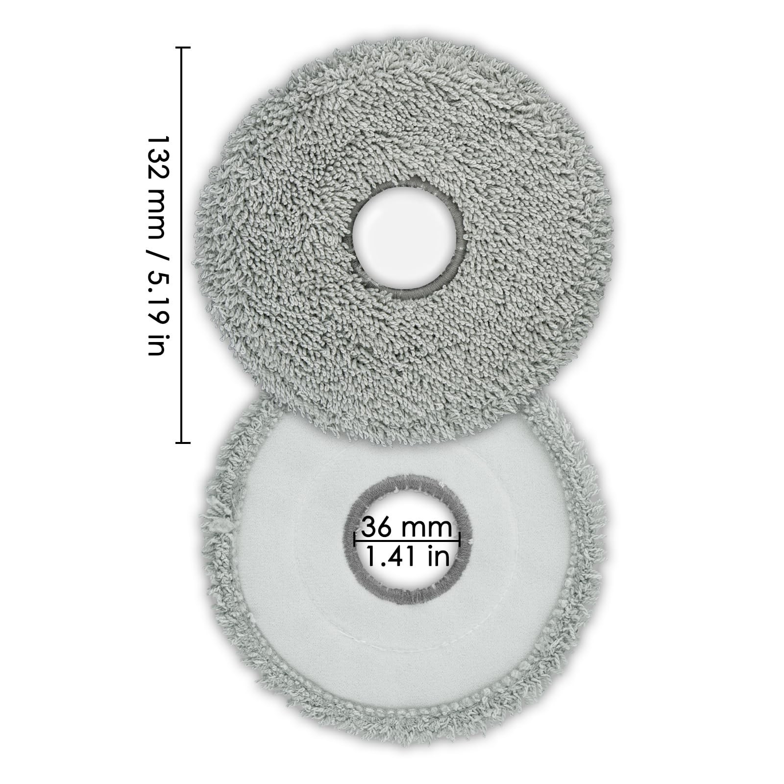 (10 Pack) X50 Ultra Mop Pads for Dreame X50 Ultra/ X40 Ultra/ L40s Pro Ultra/…