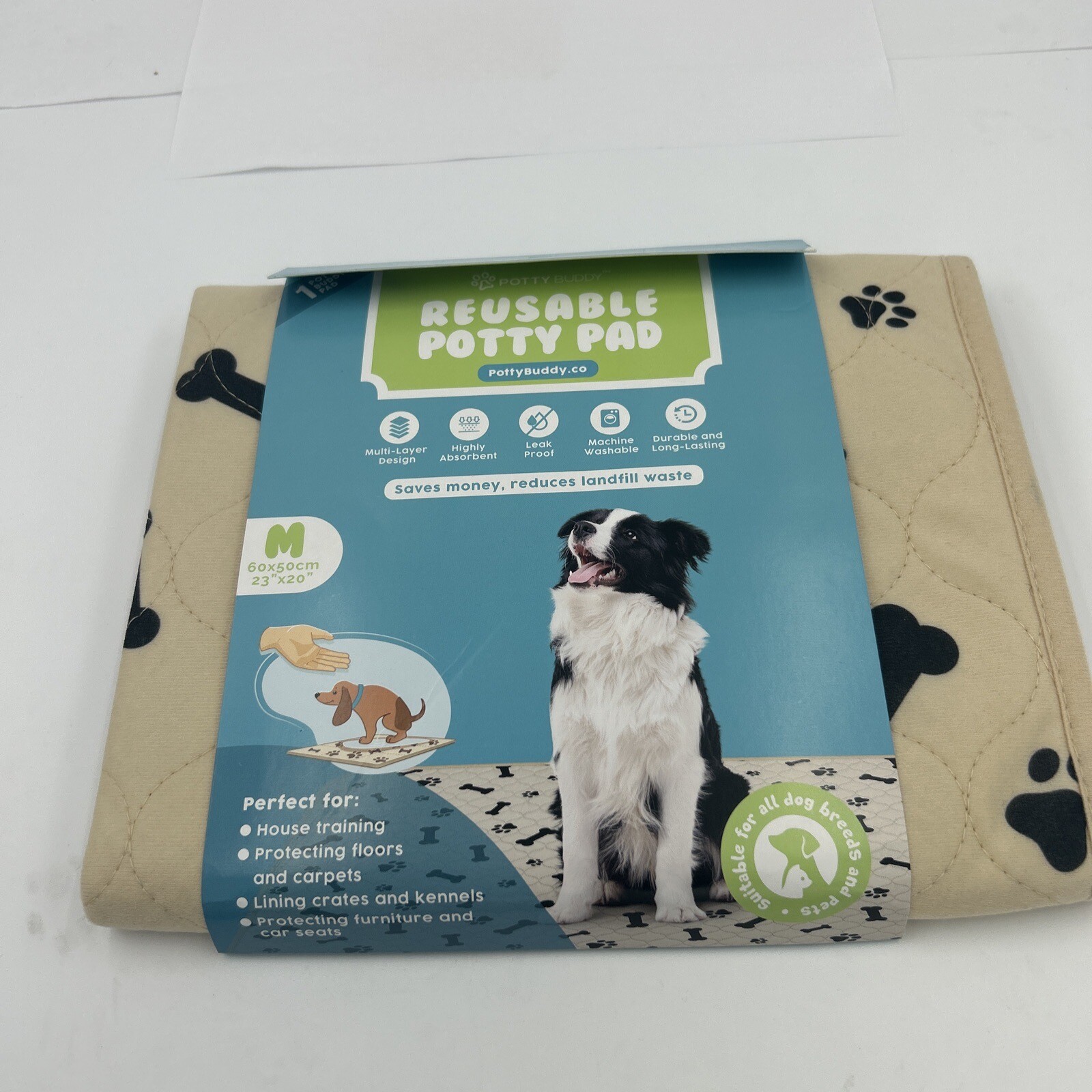 Reusable Pee Pads Washable Puppy Pads – Training Pet Pads Potty Pads (0060)