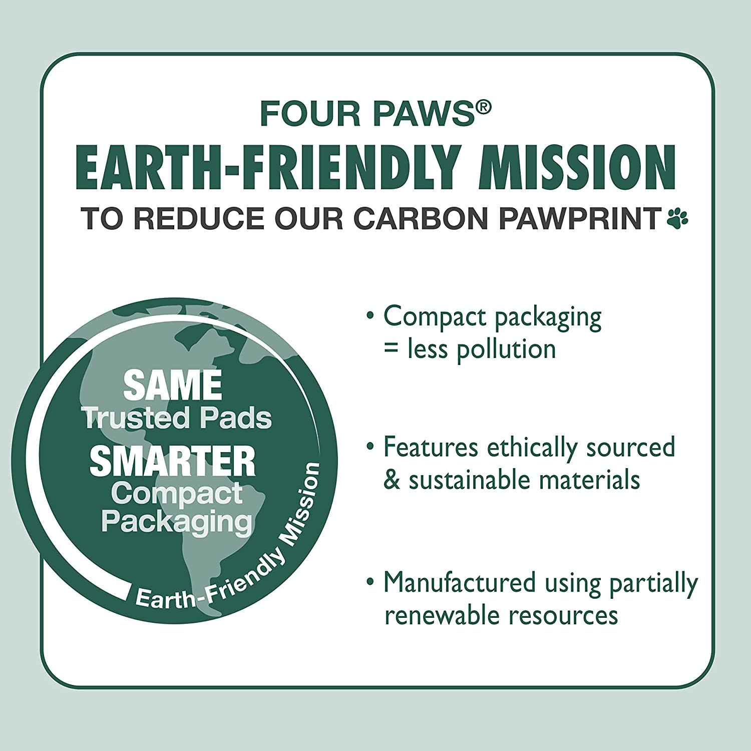 Four Paws Wee-Wee Superior Performance Bamboo Pee Pads for Dogs, Earth Friendly