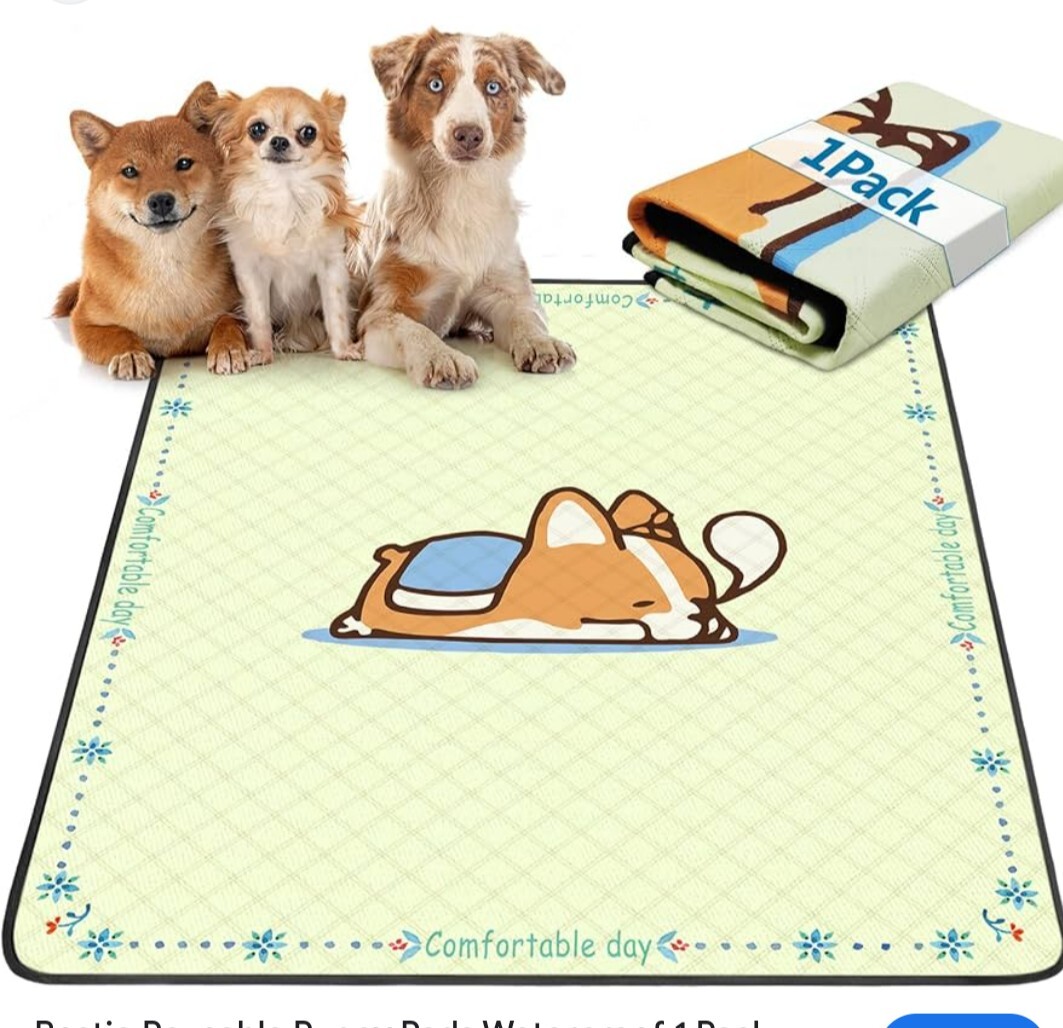 Reusable Puppy Pad 72 Inches X 48 Inches