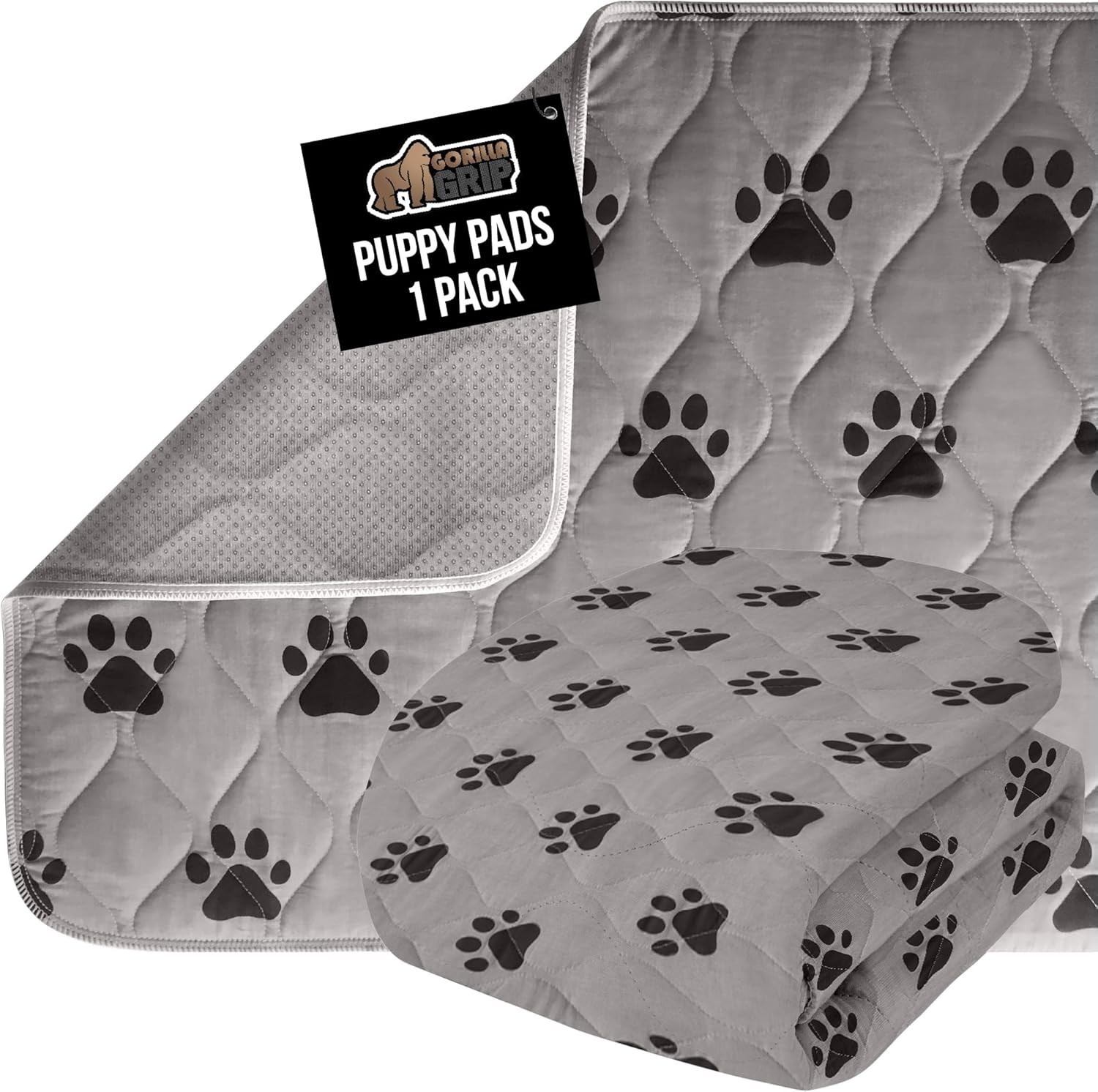 High-Quality Washable Puppy Pee Pad, Slip-Resistant 22×16 Mat for Easy Training