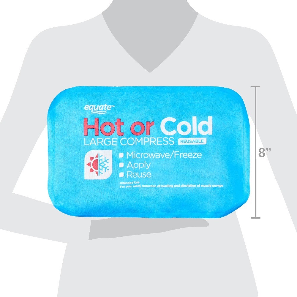 Large Reusable Hot Cold Compress Pack 8 x 12 Inches