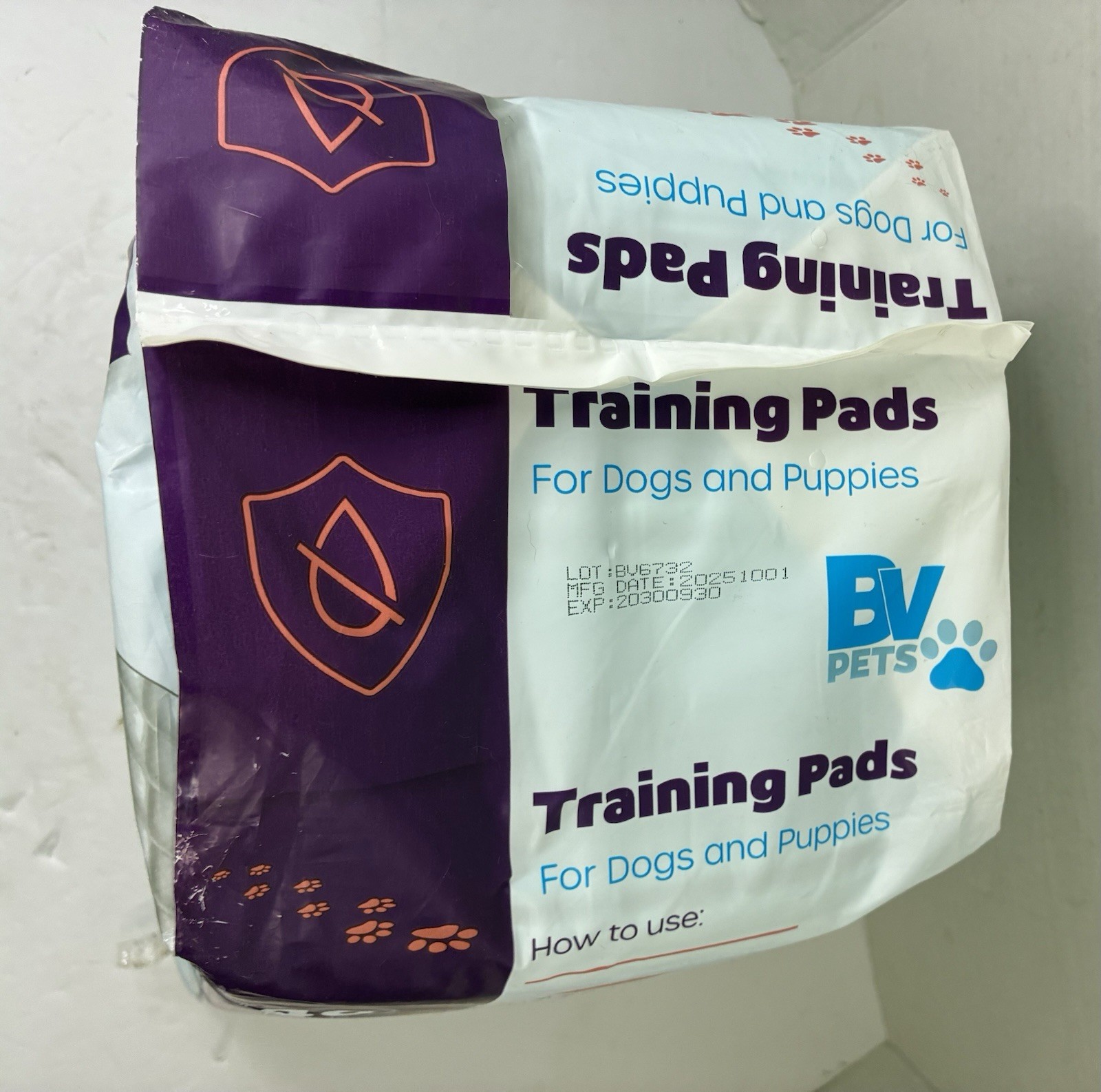 Training Pads for Dogs Extra Large 40 Pack 28″x34″ BV Pets Rapid Dry 6 Layers