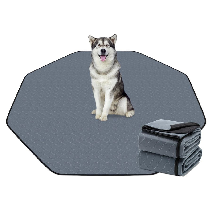 Washable Dog Pee Pads Octagon 83″ 2 Pack for 24″ 8-Panel Playpen