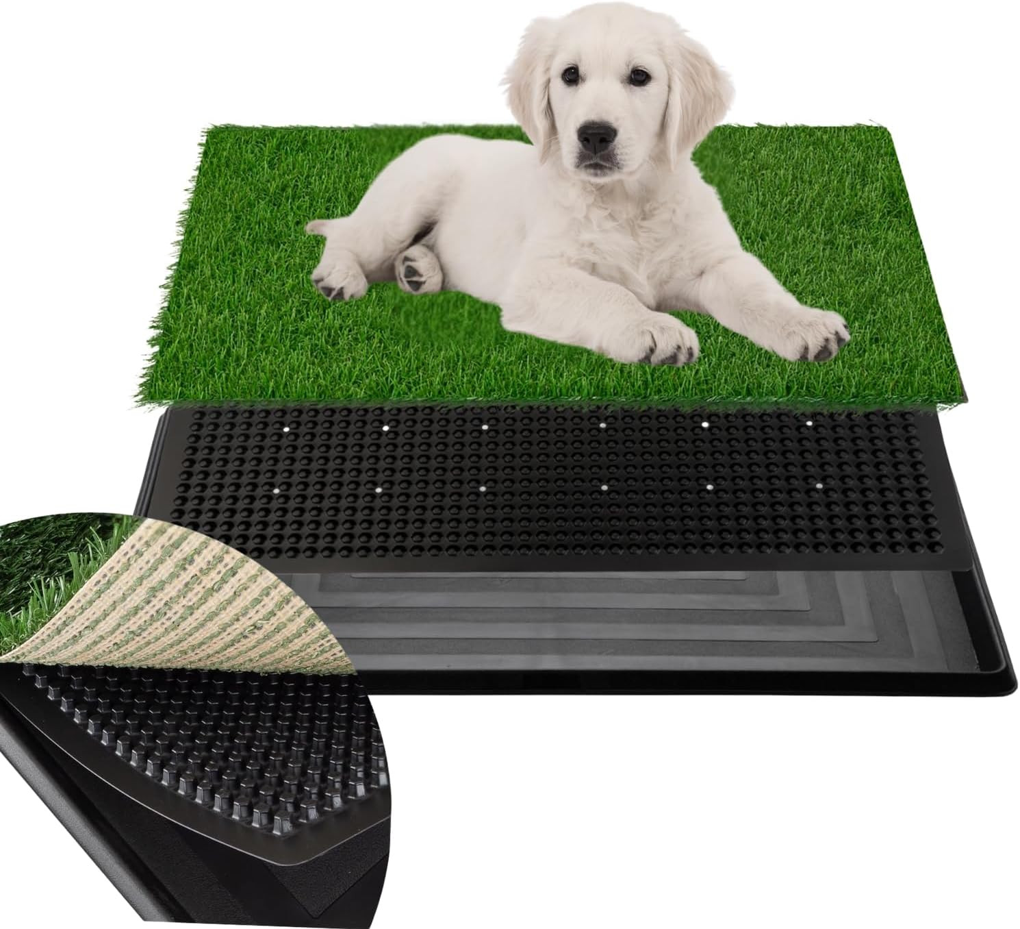 Artificial Grass for Dog Potty – 20 x 25 inchStrong Absorbenc