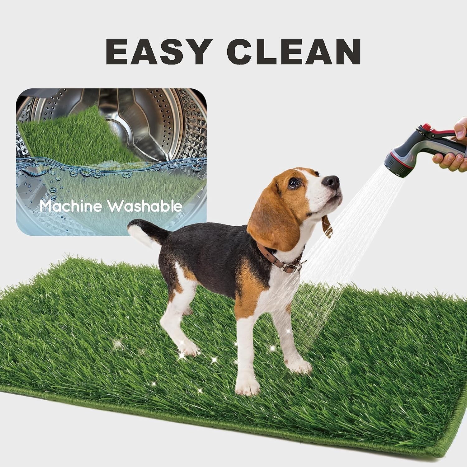 Artificial Grass Patch for Dogs Potty Training 30×20 Inches Easy Clean