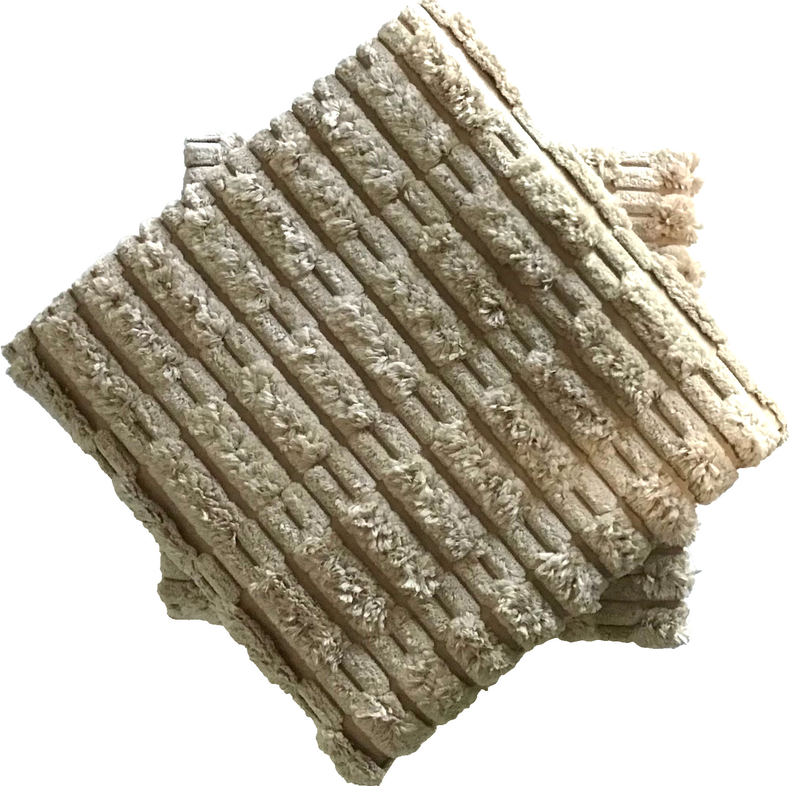 Sinotalent Washable Pet Pee Pads 2 Pack 20″x20″ Brown Slip Resistant Bottom NEW