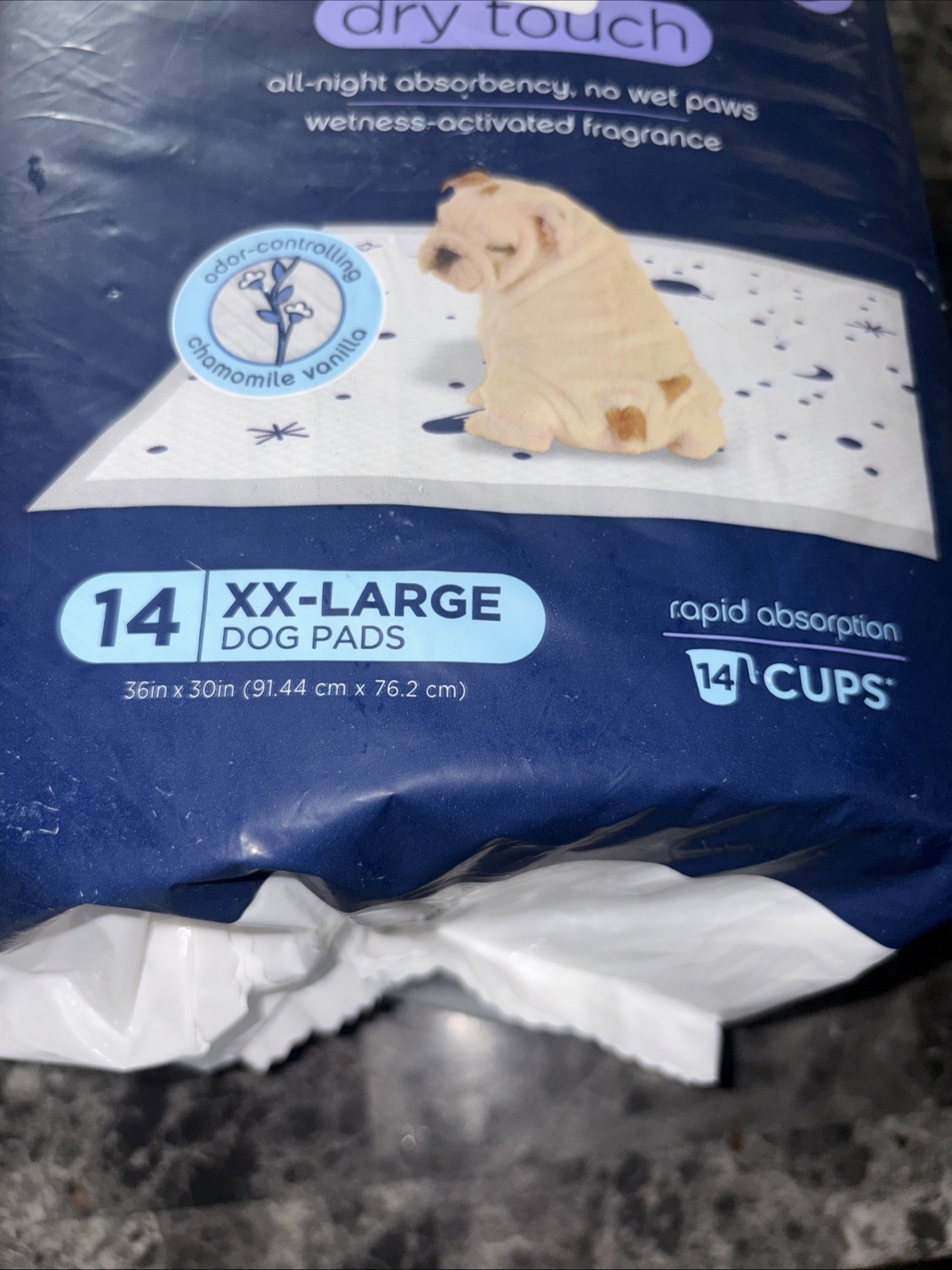 NEW Pet Life Unlimited Dog Pads Smart Prints XXL Overnight 14ct Odor Control