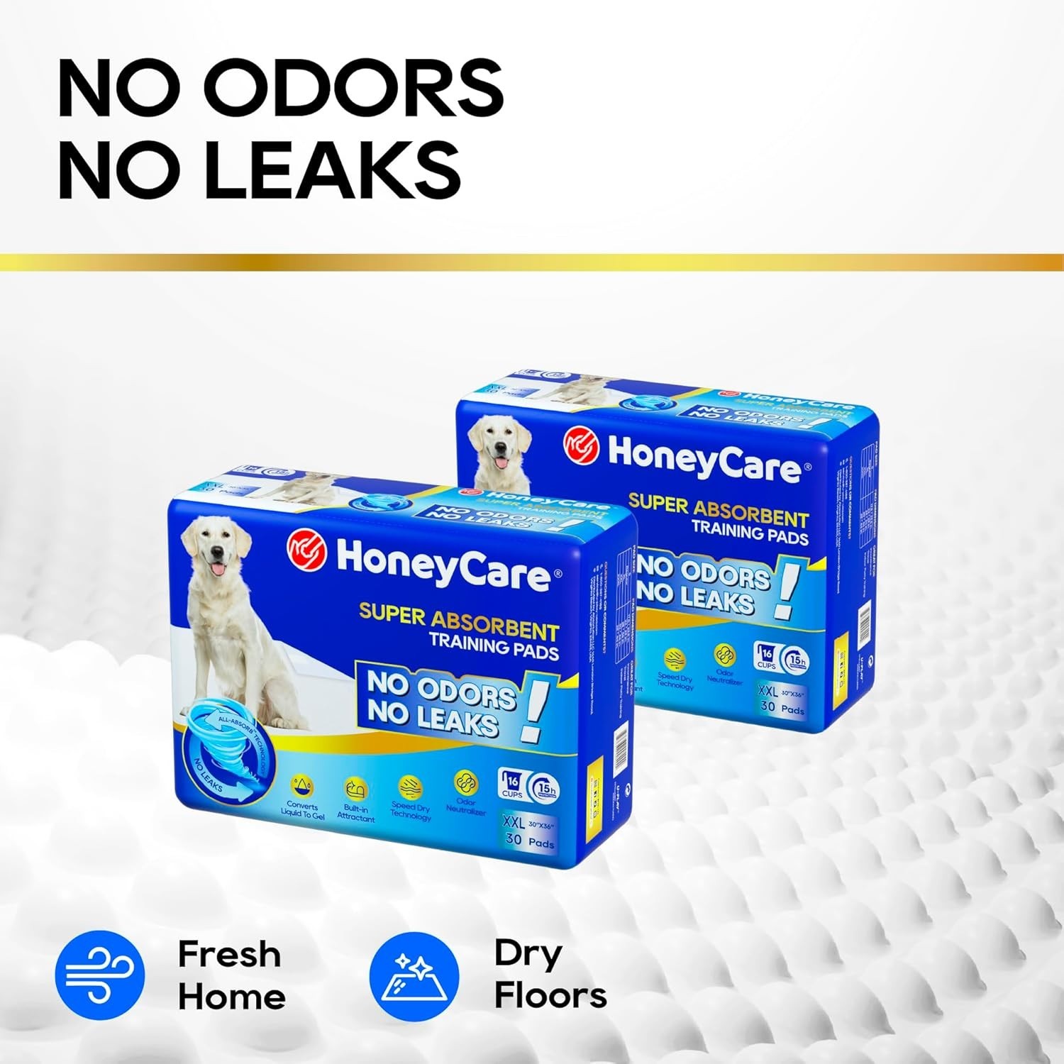 All-Absorb 5-Layer Dog Training Pads – 30×36, Perfect for Puppies & Senior Dogs