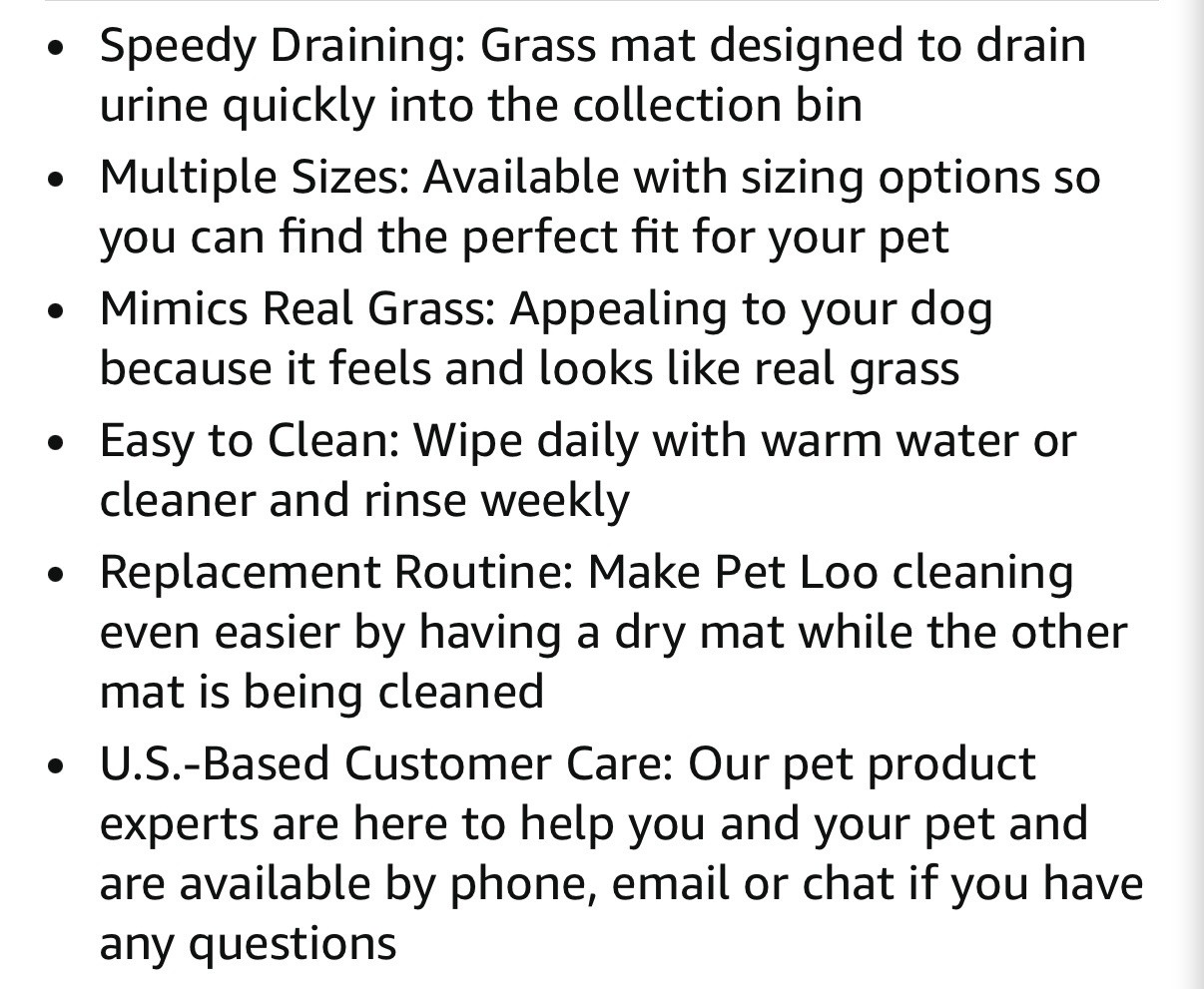 Petsafe Pet Loo Portable Pet Potty Replacement Grass, Large